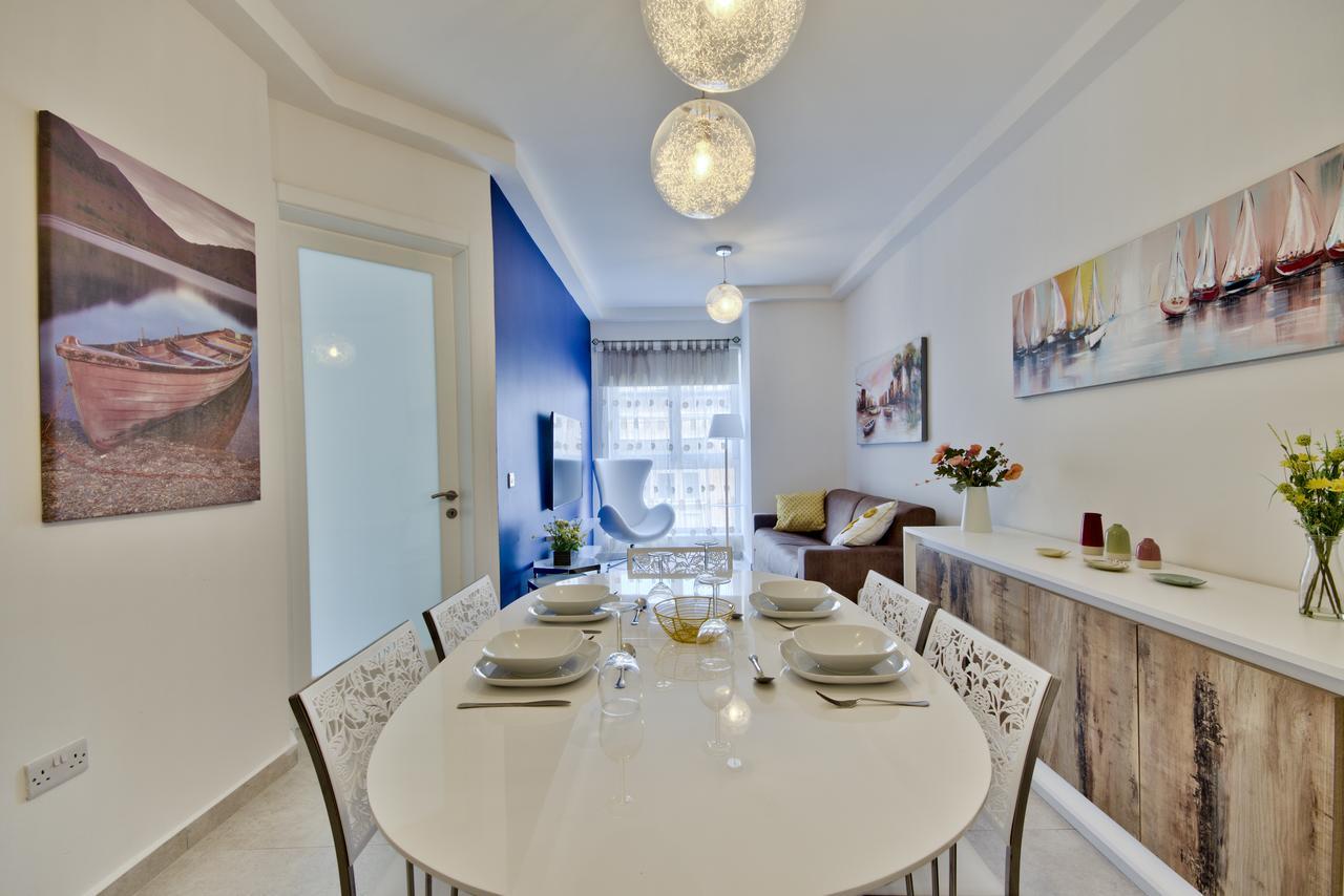 "Centre Point" Apartment San Ġiljan Exterior foto
